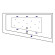 Акриловая ванна Excellent Sfera 170x100 R WAEX.SFP17.RELAX.CR с гидромассажем Акриловая ванна Excellent Sfera 170x100 R WAEX.SFP17.RELAX.CR с гидромассажем