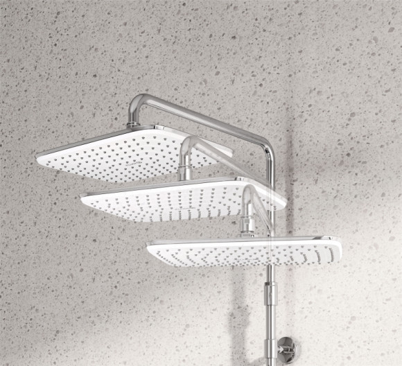 Душевая система Kludi Cockpit Explorer 8005005-00 с термостатом Хром Душевая система Kludi Cockpit Explorer 8005005-00 с термостатом Хром