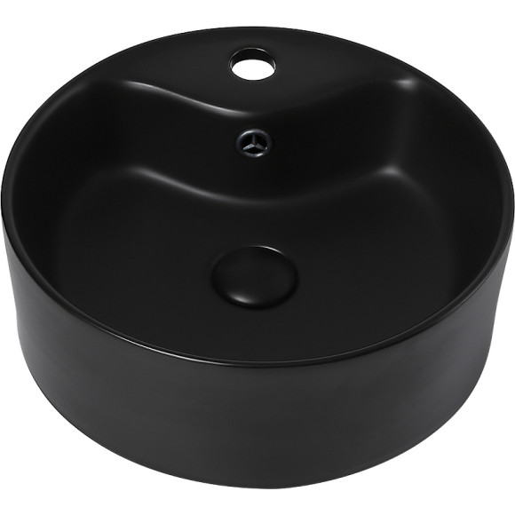 Раковина Abber Bequem 41 AC2104MB Черная матовая Раковина Abber Bequem 41 AC2104MB Черная матовая