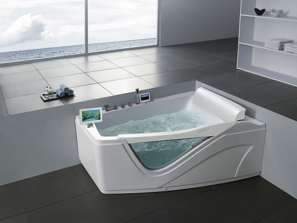 Акриловая ванна Gemy 170х130 G9056 O R с гидромассажем Акриловая ванна Gemy 170х130 G9056 O R с гидромассажем