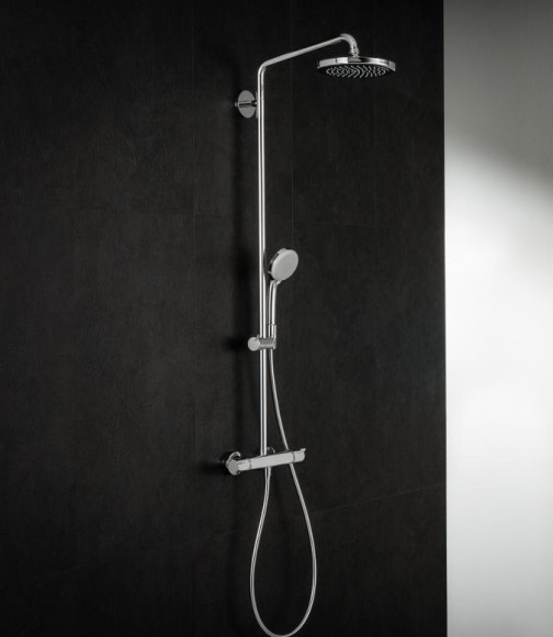 Душевая система Hansgrohe Croma 27185000 с термостатом Хром Душевая система Hansgrohe Croma 27185000 с термостатом Хром