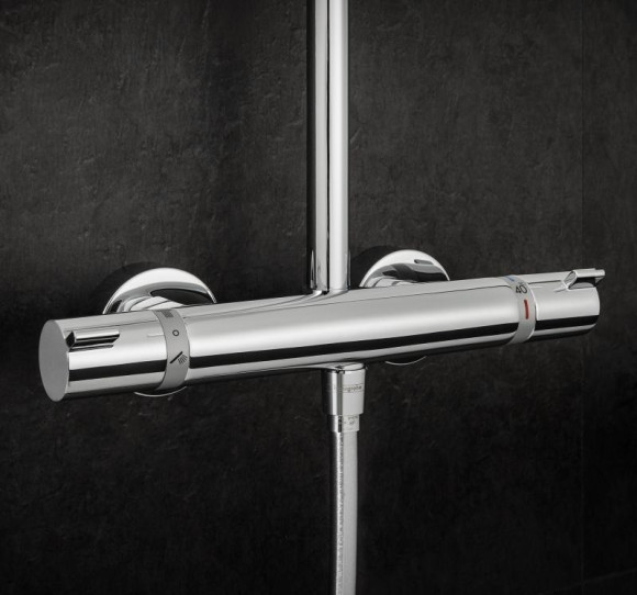 Душевая система Hansgrohe Croma 27185000 с термостатом Хром Душевая система Hansgrohe Croma 27185000 с термостатом Хром