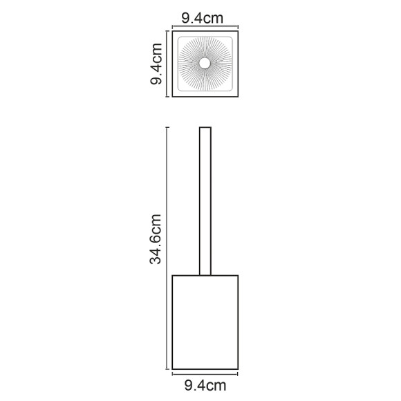 Ершик для унитаза WasserKRAFT Abens K-3727 Черный матовый Ершик для унитаза WasserKRAFT Abens K-3727 Черный матовый