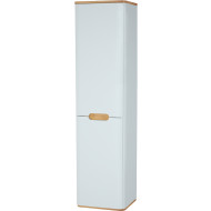 Шкаф пенал Vitra Sento 40 L 60854 подвесной с бельевое корзиной Белый матовый Шкаф пенал Vitra Sento 40 L 60854 подвесной с бельевое корзиной Белый матовый