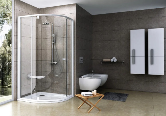 Душевой уголок Ravak Pivot PSKK3 80x80 37644100Z1 профиль Белый стекло Transparent Душевой уголок Ravak Pivot PSKK3 80x80 37644100Z1 профиль Белый стекло Transparent