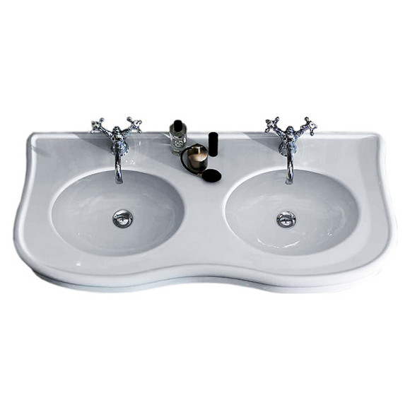 Раковина Simas Lante 120 LA12bi*1 двойная Белая