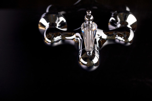 Смеситель для душа Boheme Crystal 304-CRST Бронза