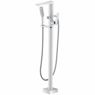 Смеситель для ванны Boheme Venturo 379-W Белый Хром