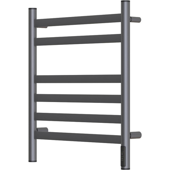 Электрический полотенцесушитель Point Селена PN16856GR П6 500x600 диммер справа Графит премиум Электрический полотенцесушитель Point Селена PN16856GR П6 500x600 диммер справа Графит премиум