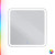 Зеркало Cezares Multicolore 80 CZR-SPC-MC-800-800-RGB-TCH с подсветкой с сенсорным выключателем и функцией памяти