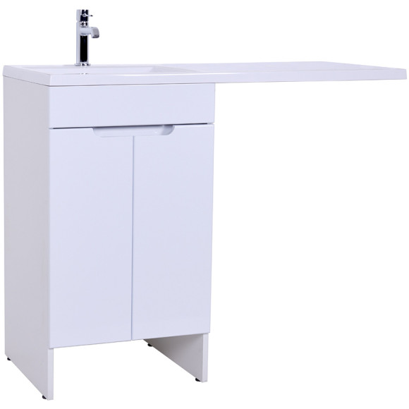Тумба с раковиной Orange Kandy 120 L OPKD-120TUW+RAL Белый глянец Тумба с раковиной Orange Kandy 120 L OPKD-120TUW+RAL Белый глянец