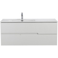 Тумба под раковину Cezares Duet-N 120 L DUET-N-1200-2C-SO-BL-L подвесная Bianco Lucido