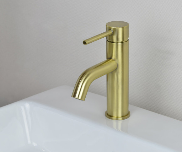 Смеситель для раковины Bronze de Luxe Scandi 1451BR Бронза Смеситель для раковины Bronze de Luxe Scandi 1451BR Бронза