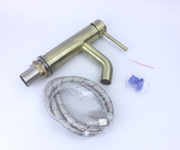 Смеситель для раковины Bronze de Luxe Scandi 1451BR Бронза Смеситель для раковины Bronze de Luxe Scandi 1451BR Бронза