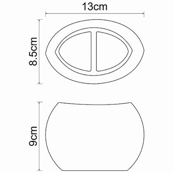 Стакан для зубных щеток WasserKRAFT Eider K-33328A Хром