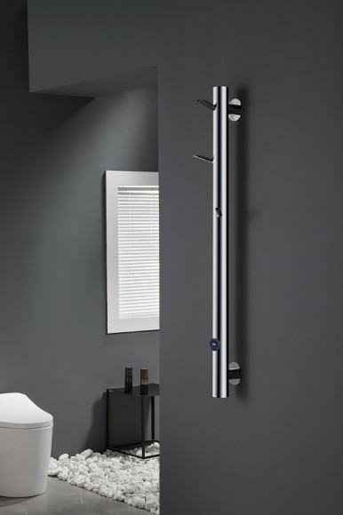 Электрический полотенцесушитель Boheme Uno 724-CR Хром Электрический полотенцесушитель Boheme Uno 724-CR Хром