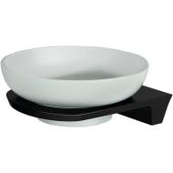 Мыльница WasserKRAFT Glan K-5129 Черная глянцевая Мыльница WasserKRAFT Glan K-5129 Черная глянцевая