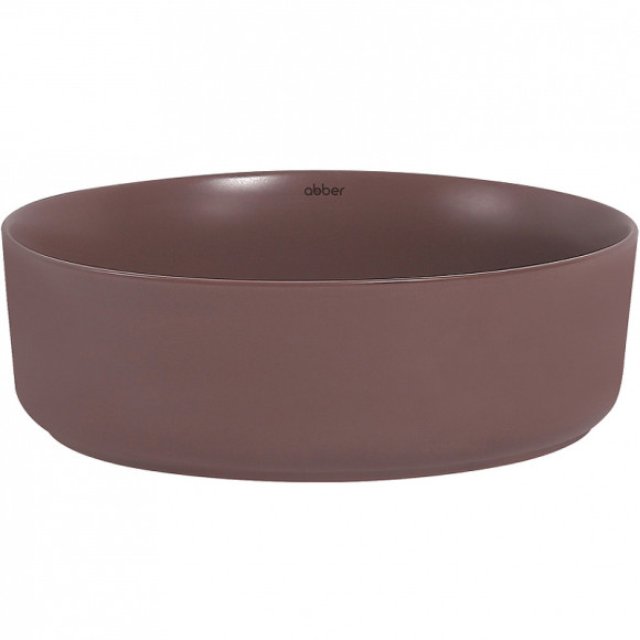 Раковина-чаша Abber Bequem 36 AC2108MC Коричневая матовая Раковина-чаша Abber Bequem 36 AC2108MC Коричневая матовая