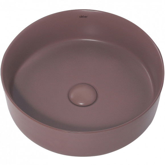 Раковина-чаша Abber Bequem 36 AC2108MC Коричневая матовая Раковина-чаша Abber Bequem 36 AC2108MC Коричневая матовая