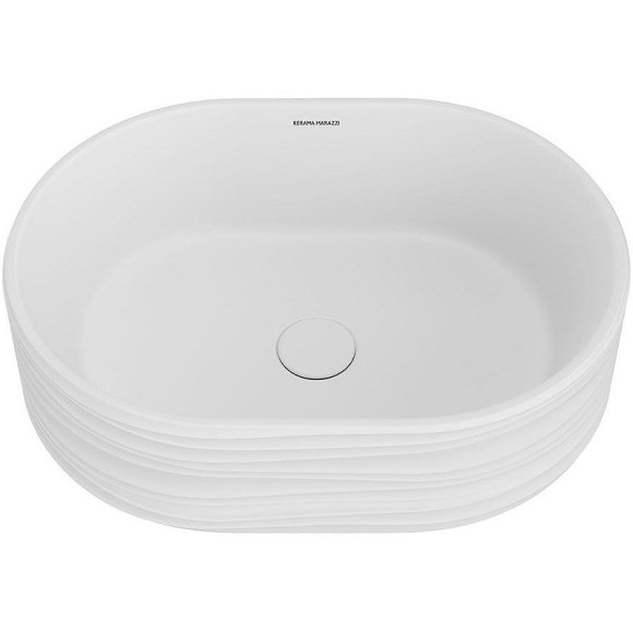 Раковина Kerama Marazzi Artbasin Sabbia 50 SA.wb.50\WHT.M Белая матовая