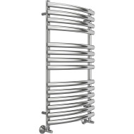 Водяной полотенцесушитель Terminus Капри П14 500х1000 4670078530646 Хром, нижнее подключение, G 1/2" ВР, с комплектом вентилей Водяной полотенцесушитель Terminus Капри П14 500х1000 4670078530646 Хром, нижнее подключение, G 1/2" ВР, с комплектом вентилей