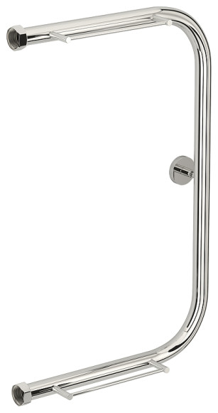 Водяной полотенцесушитель Сунержа П-образный 600х400 00-0004-6040 с двумя полками Хром Водяной полотенцесушитель Сунержа П-образный 600х400 00-0004-6040 с двумя полками Хром