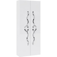 Шкаф пенал Clarberg Due amanti 50 DUE0505W Белый без ручек Шкаф пенал Clarberg Due amanti 50 DUE0505W Белый без ручек