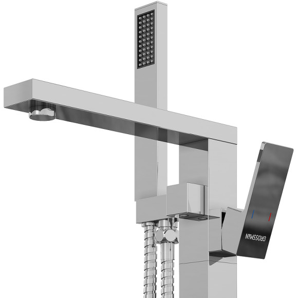 Смеситель для ванны Grossman Falcon 530.K35.08.100 Хром Смеситель для ванны Grossman Falcon 530.K35.08.100 Хром