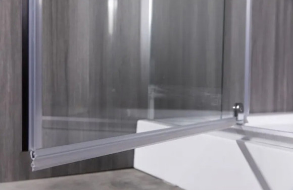 Душевой уголок Esbano ESR-8160 90x90 ESUGR8160 профиль Хром стекло прозрачное