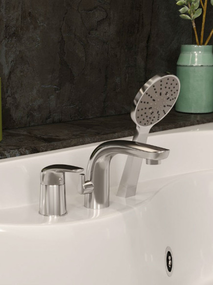 Смеситель на борт ванны Orange M60-333cr Хром