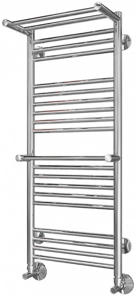 Водяной полотенцесушитель Terminus Аврора П20 400x1010 4660059582153 с полкой Хром Водяной полотенцесушитель Terminus Аврора П20 400x1010 4660059582153 с полкой Хром