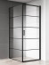 Душевой уголок AQUAme 80x80 R AQM5215-RH-8 профиль Черный матовый стекло прозрачное Душевой уголок AQUAme 80x80 R AQM5215-RH-8 профиль Черный матовый стекло прозрачное