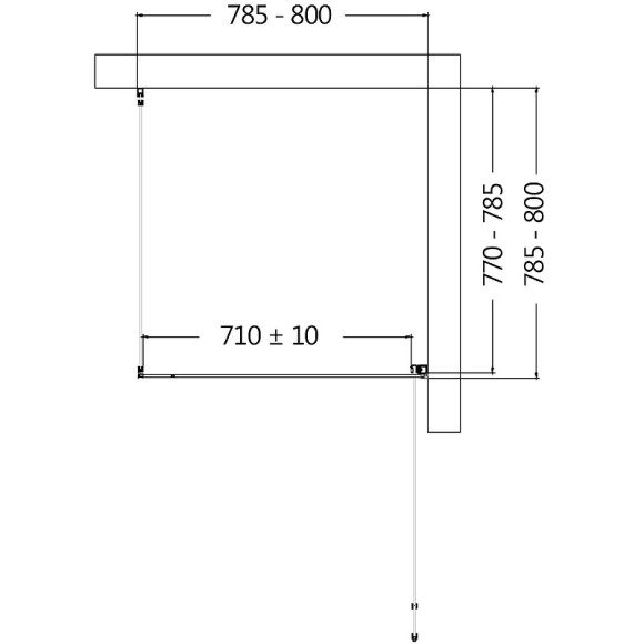 Душевой уголок AQUAme 80x80 R AQM5215-RH-8 профиль Черный матовый стекло прозрачное Душевой уголок AQUAme 80x80 R AQM5215-RH-8 профиль Черный матовый стекло прозрачное