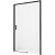 Душевая дверь New Trendy Prime Black 110 R D-0319A профиль Черный стекло прозрачное