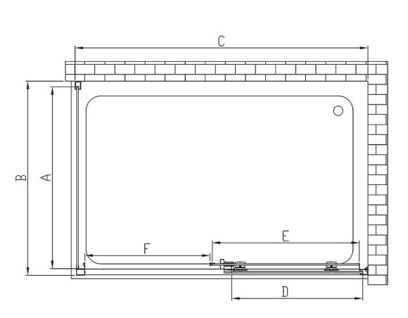 Душевой уголок Vincea Soft 150х100 VSR-3SO1015CL профиль Хром стекло прозрачное Душевой уголок Vincea Soft 150х100 VSR-3SO1015CL профиль Хром стекло прозрачное