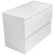 Тумба с раковиной Эстет Bali 90 ФР-00002074 подвесная Белая