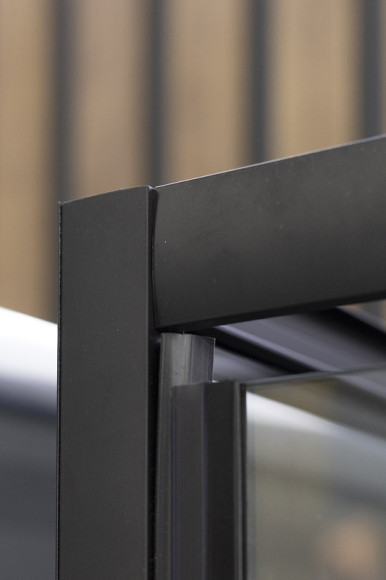 Душевой уголок Niagara Nova 120х80 NG-0220-08 профиль Черный стекло прозрачное Душевой уголок Niagara Nova 120х80 NG-0220-08 профиль Черный стекло прозрачное