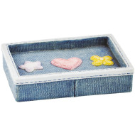 Мыльница WasserKRAFT Lossa K-3429 Синяя Мыльница WasserKRAFT Lossa K-3429 Синяя