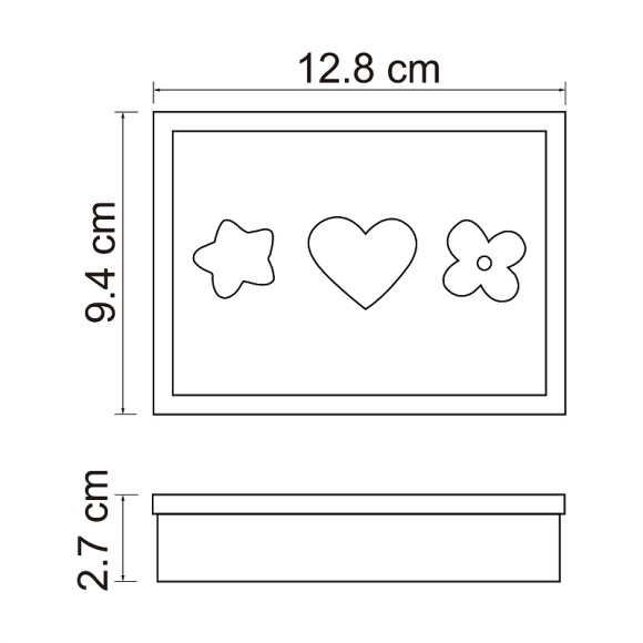 Мыльница WasserKRAFT Lossa K-3429 Синяя Мыльница WasserKRAFT Lossa K-3429 Синяя