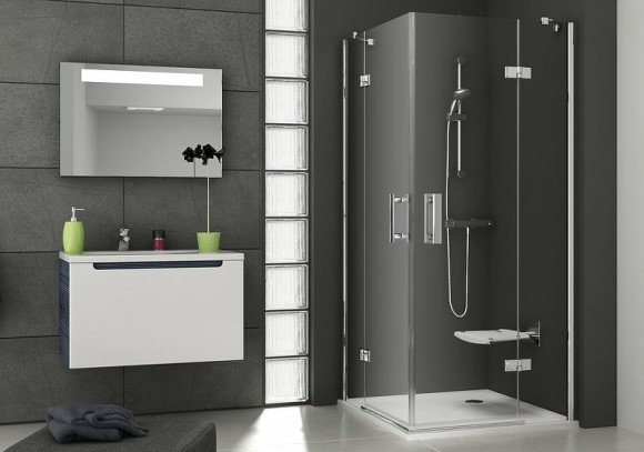 Душевой уголок Ravak Smartline SMSRV4-80 80x80 1SV44A00Z1 профиль Хром стекло Transparent Душевой уголок Ravak Smartline SMSRV4-80 80x80 1SV44A00Z1 профиль Хром стекло Transparent