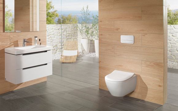 Унитаз Villeroy&Boch Subway 2.0 5614R2R1 подвесной с сиденьем Микролифт