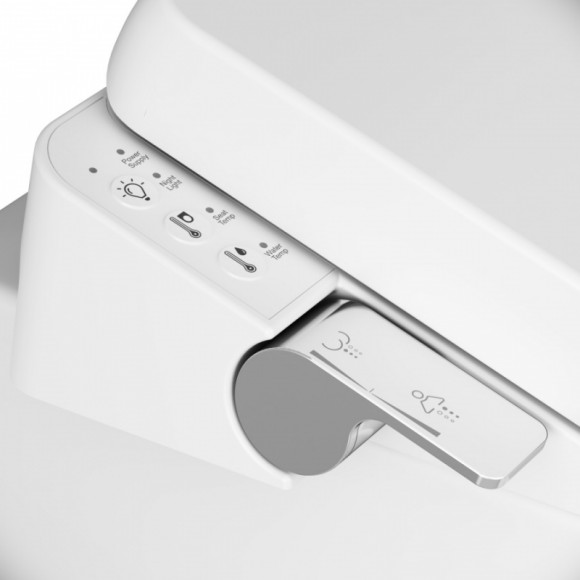 Крышка-биде AM.PM Clean Care CCC7853WH с микролифтом Крышка-биде AM.PM Clean Care CCC7853WH с микролифтом