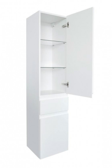 Шкаф пенал Jacob Delafon Madeleine 35 EB2069D-J52 R подвесной Черный глянец Шкаф пенал Jacob Delafon Madeleine 35 EB2069D-J52 R подвесной Черный глянец