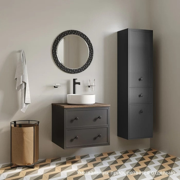 Тумба под раковину Iddis Torr 60 TOR60DMi95K подвесная Темно-серая