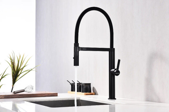 Смеситель для кухни Paulmark Leader Le214101-401 Антрацит