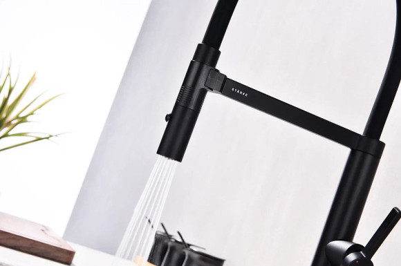 Смеситель для кухни Paulmark Leader Le214101-401 Антрацит