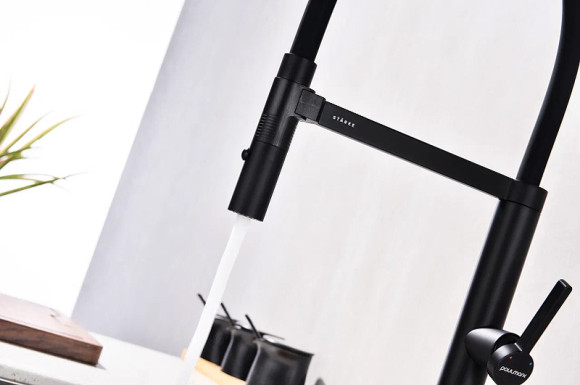 Смеситель для кухни Paulmark Leader Le214101-401 Антрацит