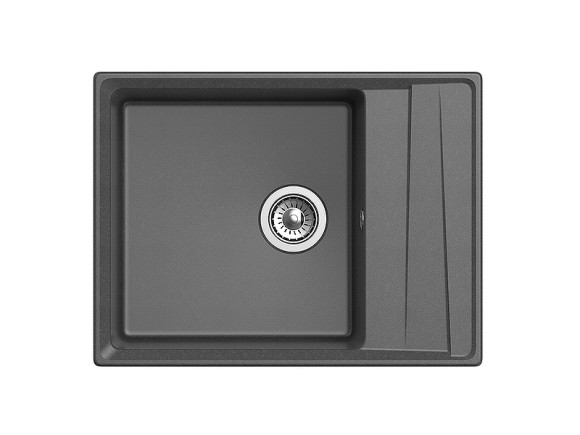 Кухонная мойка GranFest Level GF-LV-660L Графит Кухонная мойка GranFest Level GF-LV-660L Графит