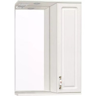 Зеркало со шкафом Style Line Олеандр 2 Люкс 55 ЛС-00000201 с подсветкой Рельеф пастель Зеркало со шкафом Style Line Олеандр 2 Люкс 55 ЛС-00000201 с подсветкой Рельеф пастель