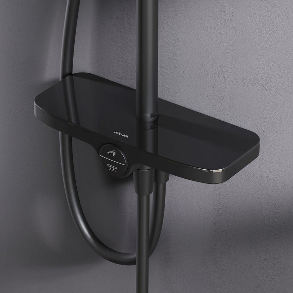 Душевая система AM.PM Like F0780222 Черная матовая Душевая система AM.PM Like F0780222 Черная матовая